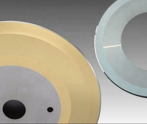 0.1 มม. - 6.0 มม. มีดตัดกระดาษลูกฟูกแบบวงกลม HRC40-68 ความแข็ง