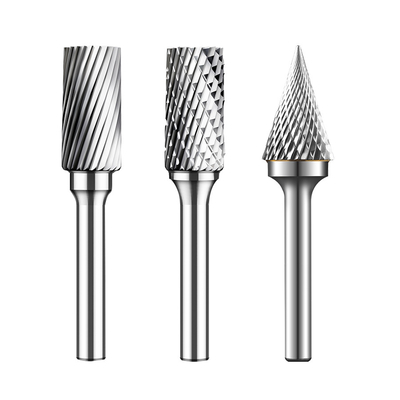 ชุดฟันเดี่ยวและฟันคู่ประเภท Tungsten Carbide Burr Deburring