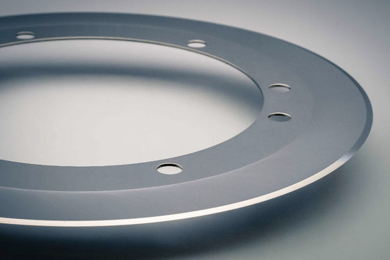 ทังสเตนลูกฟูกคาร์ไบด์มีด Slitter แบบวงกลม Dia 220mm 230mm