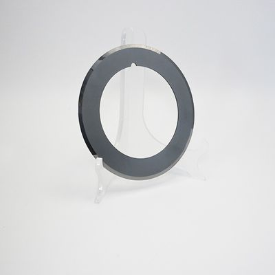 มีดผ่าวงกลมพร้อมร่องกำหนดตำแหน่งสำหรับการผ่าขั้วแบตเตอรี่ ใบมีดอุตสาหกรรมสำหรับอุตสาหกรรมแบตเตอรี่