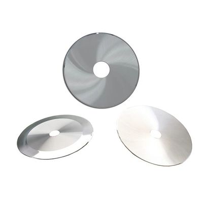 ใบมีดตัดอุตสาหกรรมยาสูบ ใบมีดตัดทังสเตนคาร์ไบด์แบบแข็งสำหรับเครื่องตัดมีดวงกลม มีดผ่า