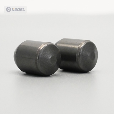YG8 YG11C เกรดสีดํา Custom ซีเมนต์ Tungsten Carbide สังกะสีกระบอกกระดุมกลมฟันสําหรับน้ํามันเจาะ Bit