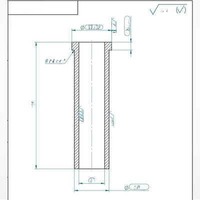 Custom Cemented Tungsten Carbide Alloy Cylindrical Top Convex Sleeve YG8/YG9C/YG11C Grade for PDC Drilling Oil Equipment