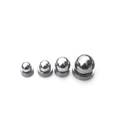 ขนาดที่กําหนดเอง ซีเมนต์ Tungsten Carbide Ball Valve ด้วยวัสดุ Tungsten Carbide 100% และ YG8 YG6 YG6X YG9C YG11C YG13C สับสนธิ
