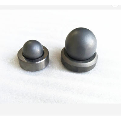 ขนาดที่กําหนดเอง ซีเมนต์ Tungsten Carbide Ball Valve ด้วยวัสดุ Tungsten Carbide 100% และ YG8 YG6 YG6X YG9C YG11C YG13C สับสนธิ
