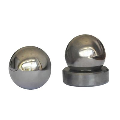 ขนาดที่กําหนดเอง ซีเมนต์ Tungsten Carbide Ball Valve ด้วยวัสดุ Tungsten Carbide 100% และ YG8 YG6 YG6X YG9C YG11C YG13C สับสนธิ
