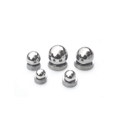 วาล์วบอลทังสเตนคาร์ไบด์แบบกำหนดเองพร้อมข้อกำหนด YG8 YG6 YG6X Alloy สำหรับความทนทานต่อการสึกหรอสูงในการขนส่งทางท่อ