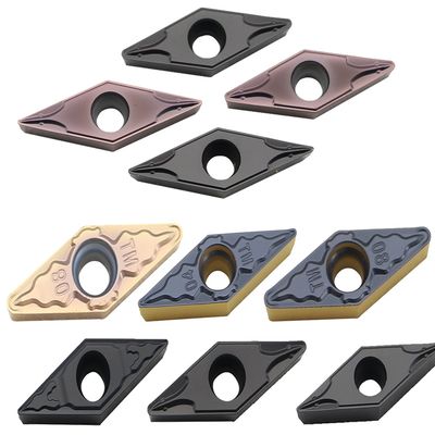 การออกแบบความแม่นยํา VCMT CNC Insert กับมุม 35 ° V และมุม 7 ° C สําหรับการตัดสลัดอุณหภูมิสูง