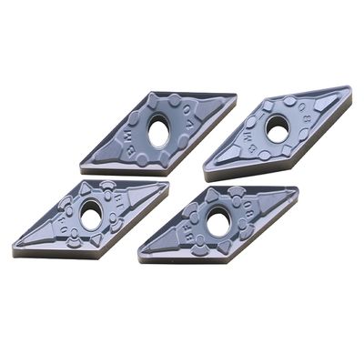 VNMG รุ่น CNC Insert กับช่องตัดชิปสองด้านสําหรับการประมวลผลอัตโนมัติ