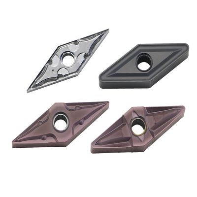 VNMG รุ่น CNC Insert กับช่องตัดชิปสองด้านสําหรับการประมวลผลอัตโนมัติ
