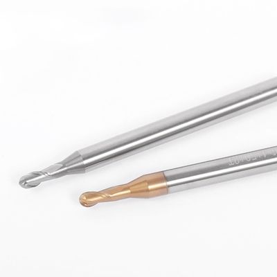 ดอกกัดคาร์ไบด์ทังสเตน, ความยาวฟลุต 2-8 มม., เส้นผ่านศูนย์กลางก้าน 4 มม., และความยาวรวม 50 มม. สำหรับการตัดเฉือนที่แม่นยำ