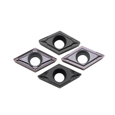 ความละเอียดสูงการทํางานพื้นดิน DCMT CNC Insert กับ 55 ° มุม D และ 7 ° มุม C สําหรับโลหะและ Nonmetal Machining