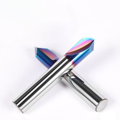 เครื่องมือ Chamfering 2 ฟัน 65° พร้อมหัวกัดคาร์ไบด์ทังสเตนมุม 90° สำหรับสแตนเลส