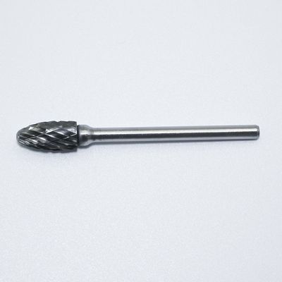 แรงงานแรง ทนต่อความร้อน มั่นคงชนิด H Carbide Rotary Burr สําหรับการบดโลหะความเร็วสูง