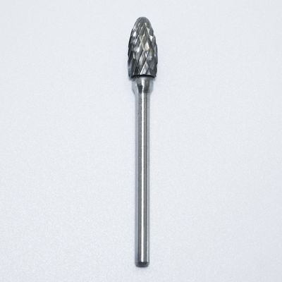 แรงงานแรง ทนต่อความร้อน มั่นคงชนิด H Carbide Rotary Burr สําหรับการบดโลหะความเร็วสูง