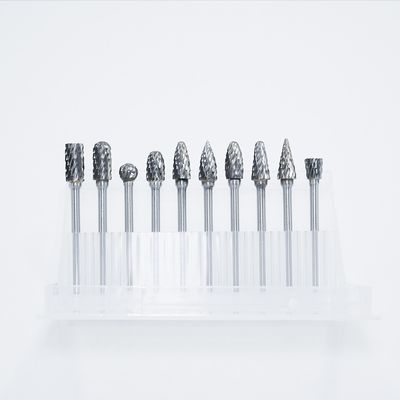 แรงงานแรง ทนต่อความร้อน มั่นคงชนิด H Carbide Rotary Burr สําหรับการบดโลหะความเร็วสูง