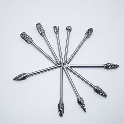 ประเภท E ความละเอียดสูง ความแข็งแรงสูง Carbide Rotary Burr สําหรับการตัดเรียบและการทําเครื่องประดับละเอียด