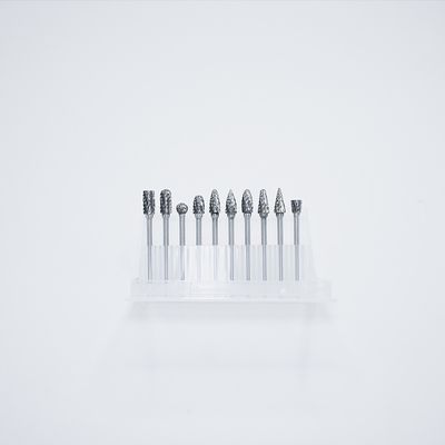 N Type Inverted Cone High Precision Carbide Rotary Burr สําหรับการแปรรูปโลหะ