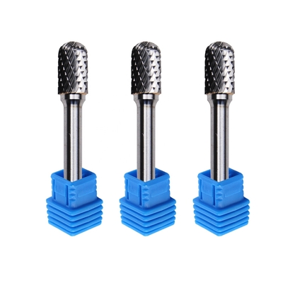 5/8mm Carbide Rotary Burr Long Shank Ball Type Shape D Sd Single Double Cut Bits