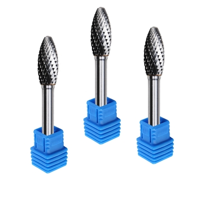 M6 ทังสเตนคาร์ไบด์เสี้ยนยาว 1/2 "12 ก้านเส้นผ่านศูนย์กลาง End Cut Collet