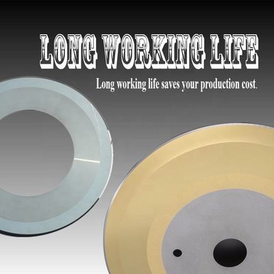 ใบตัดคาร์ไบดวอล์ฟเทียม 200 มม. สําหรับโลหะ PET Sheet Coil