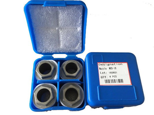 YG8 Tungsten Carbide Nozzle 25.21mm สําหรับเครื่องเจาะ PDC