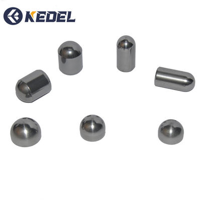 Tungsten Carbide Oil Drill Bit Button 10.2mm-15.88mm สําหรับการทําเหมืองแร่