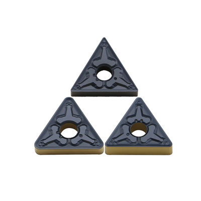 เครื่องมือกลึงโลหะ TNMG 160404 เม็ดมีดทังสเตนคาร์ไบด์สำหรับเครื่องกลึง